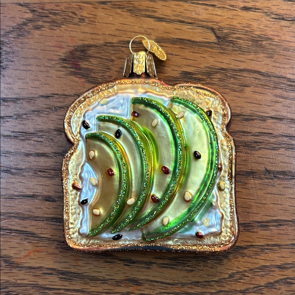 Avocado Toast Ornament